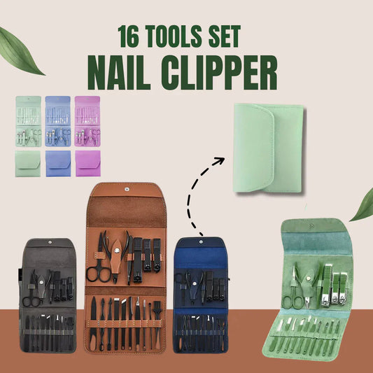 Manicure & Pedicure Set Professional Nail Clippers Kit
