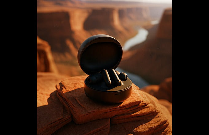 Round Wireless Earbuds with 12-Hour Playtime