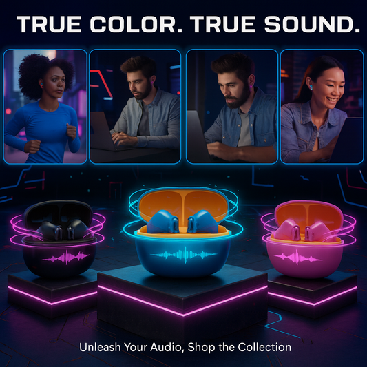 Wireless Bluetooth Earbuds _ Pick Any One Color