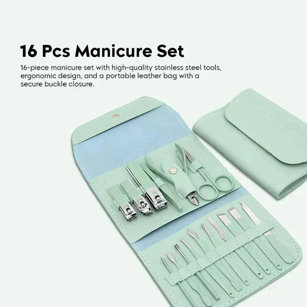 Manicure & Pedicure Set Professional Nail Clippers Kit