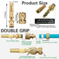 Heavy-Duty Brass Water Spray Nozzle Attachment