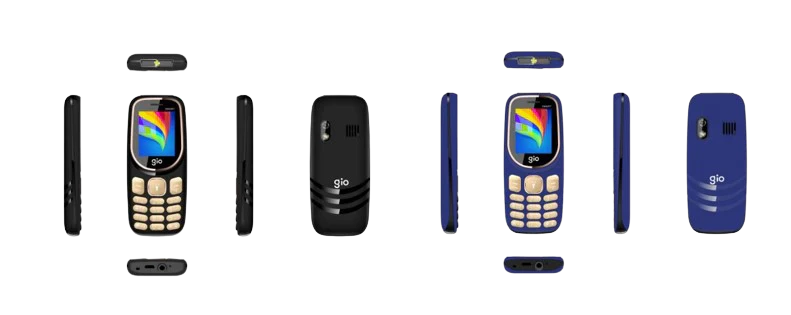 Gio Phone with 1.8 INCH Display, 1100 MAH Battery, Gio SIM Compatable, Basic Keypad Phone @ Just 599