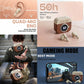 Ctrl8_Q86_Pro Wireless Earbuds With Leather Body & LED Display Case