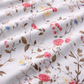 Cotton Feel Glace Cotton Elastic Fitted Printed King Size Double Bed Bedsheet with 2 Pillow Covers