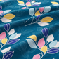 Cotton Feel Glace Cotton Elastic Fitted Printed King Size Double Bed Bedsheet with 2 Pillow Covers
