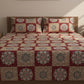 Soft Cotton Double Bedsheet Set with 2 Pillow Covers