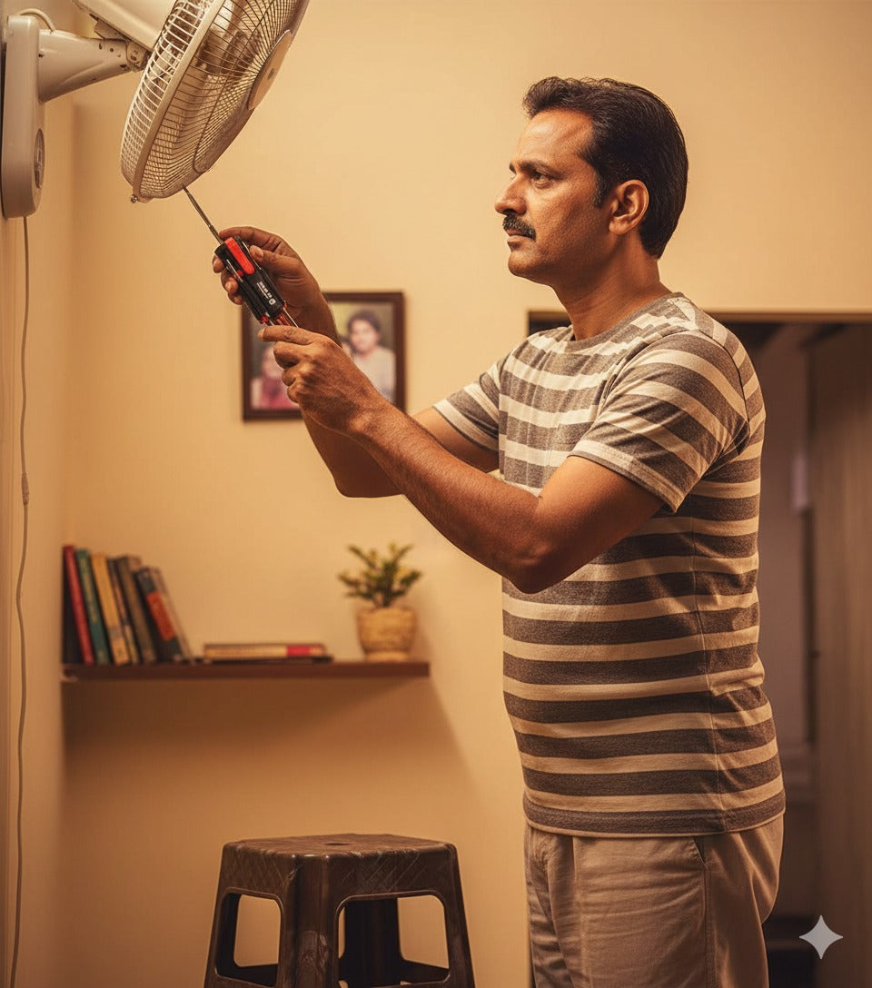 8 in 1 Multi Screwdriver with 6 LED Lights