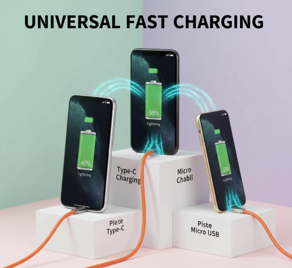 3-in-1 Rapid Charge Multi Cable
