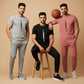 Men’s Round Neck Graphic Printed T-Shirts Combo Pack of 3