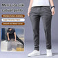 PREMIUM MEN'S HIGH STRETCH SKINNY LYCRA PANTS_ 🔥Buy1 Get 1 Free💥🤩 (Black & Gray) 🔥