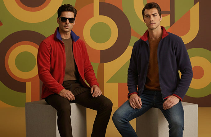 Men's Fleece Jacket _ Pick Any One Color @ Just Rs.499/-
